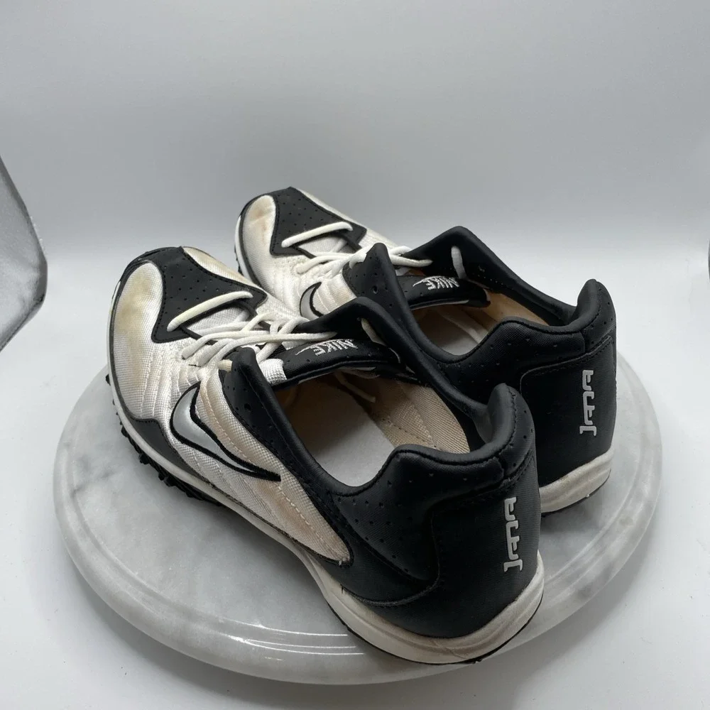 Women's 10 Nike Rival XC 6 Jenna Black White Cross Country Track Running *Read